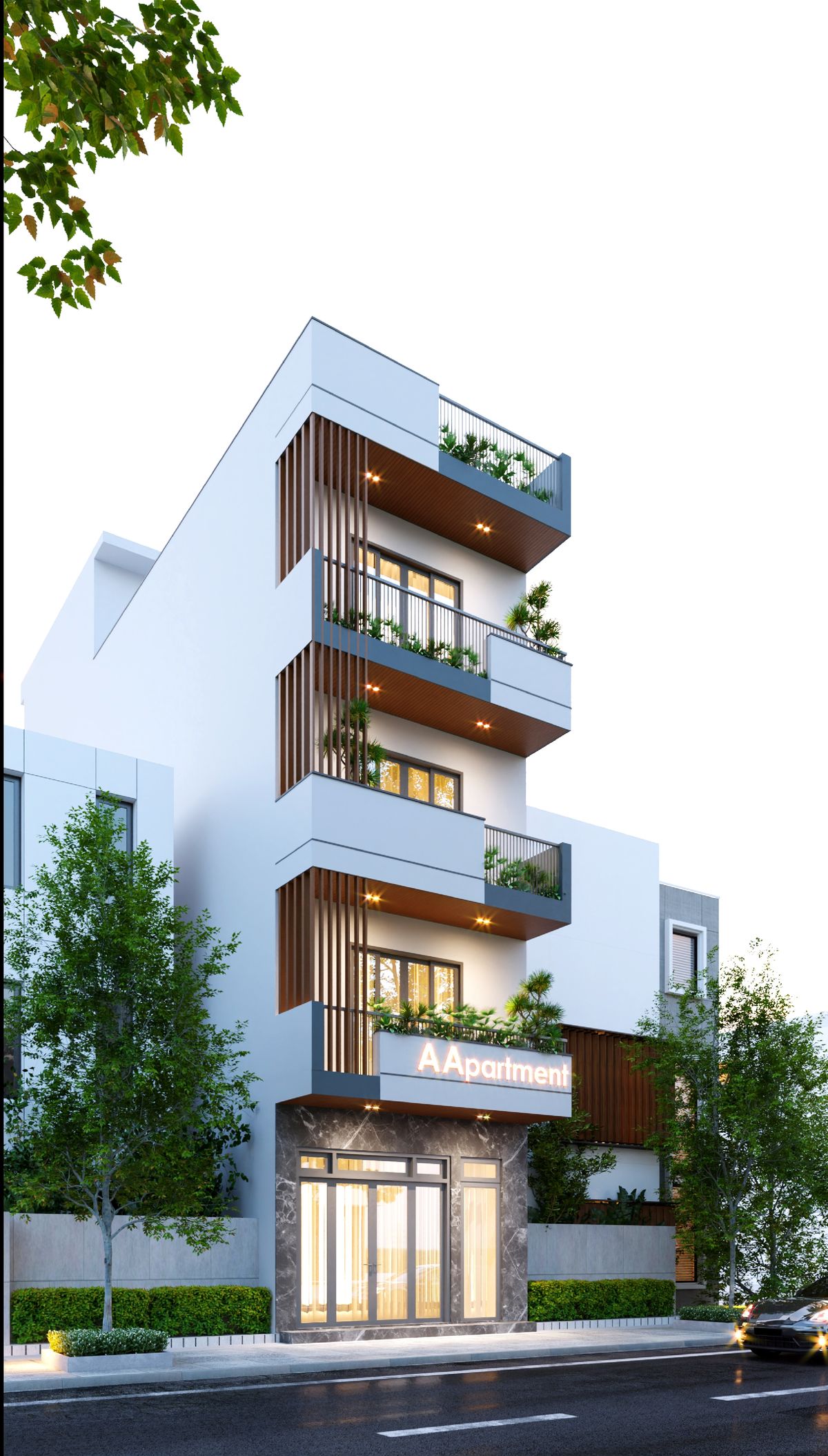 Kiến trúc The Regency Apartments